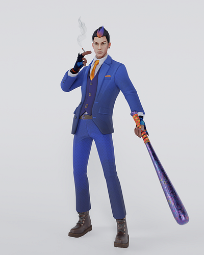 VALORANT - YAKUZA YORU CONCEPT ART 3D 3d 3dfashion characterdesign