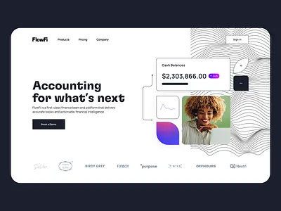 Above-the-Fold Design Exploration for a New Marketing Website branding clean dailyui design illustration landing page logo ui ux web