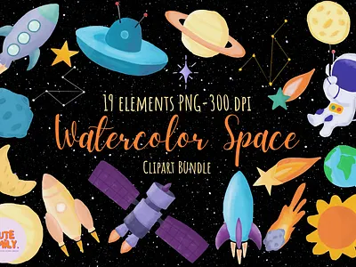 Watercolor Cute Little Space Clipart boys party digital stickers fly galaxy watercolor launch outer space planets rocket clipart rocket illustration sky space clipart space rocket space stickers space transport space wall art transport wall art watercolor space clipart watercolor wall art watercolorrockets