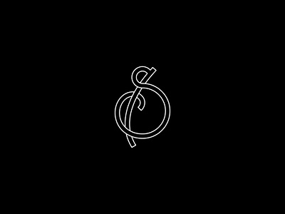S branding lettering logo script typography
