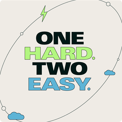 Nike Run Club | "One Hard, Two Easy" artdirection branding color palette design graphicdesign