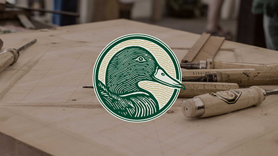 Mallard Millwork Brand Identity branding graphic design illustration logo typography