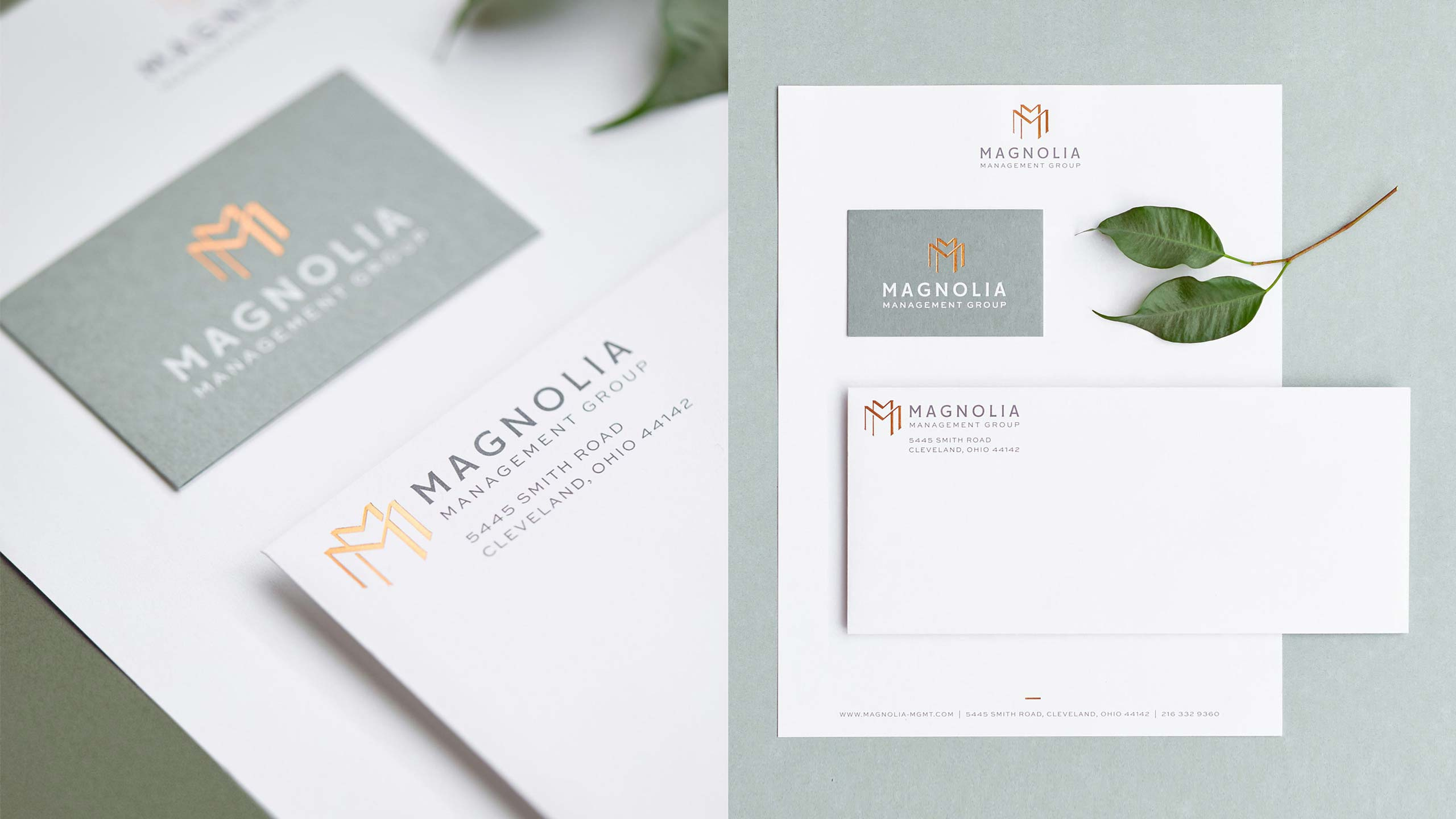 Magnolia Management Group Brand Identity by Fizz Creative on Dribbble