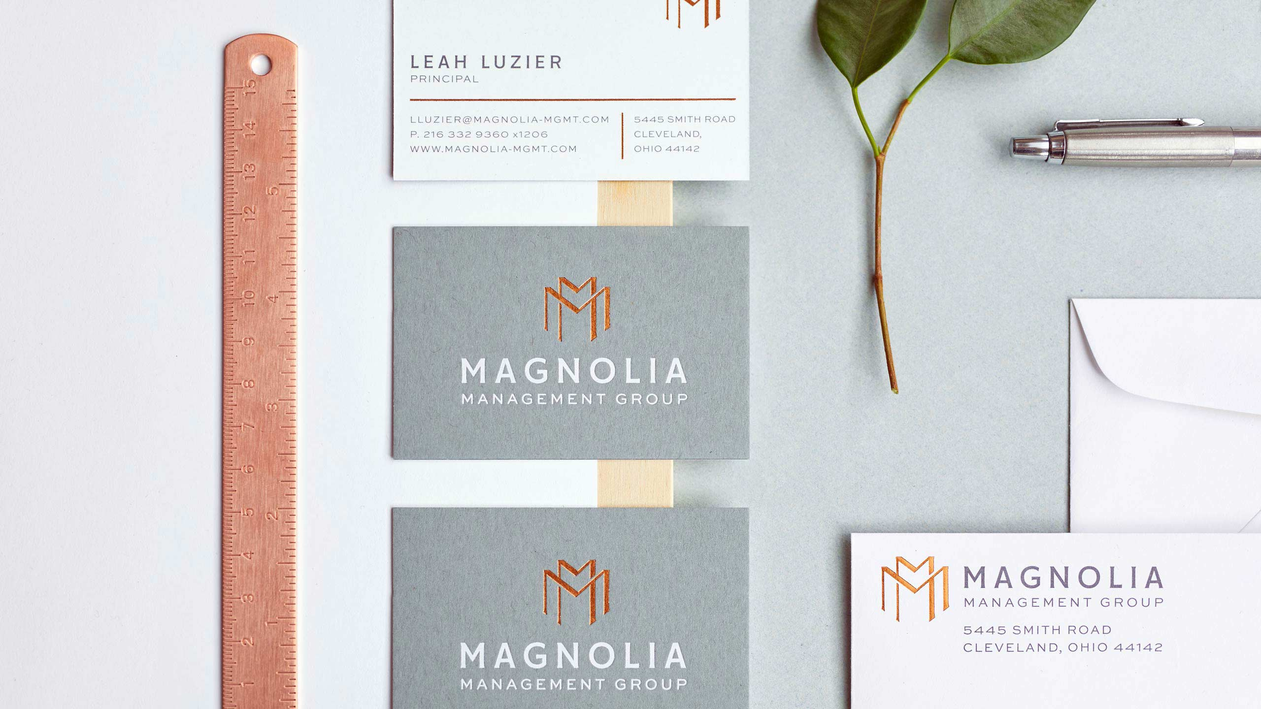 Magnolia Management Group Brand Identity by Fizz Creative on Dribbble