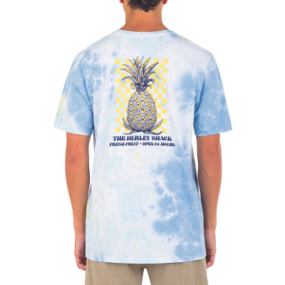 Trippy Pineapple design digital drawing graphic artist graphic design hurley illustration illustrations surf