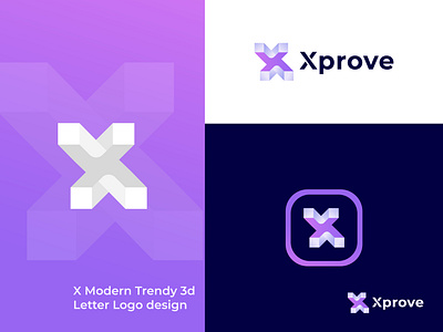 Xprove logo design 3d app logo best logo branding dribbble logo graphic designer icon identity logo design logo designer logo maker logo trend 2023 logofolio logos logotype modernlogo symbol toplogo unique logo website logo