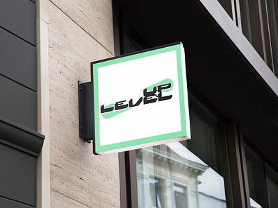 Level Up: an exclusive streetwear shop branding design fashion graphic design logo streetwear typography vector