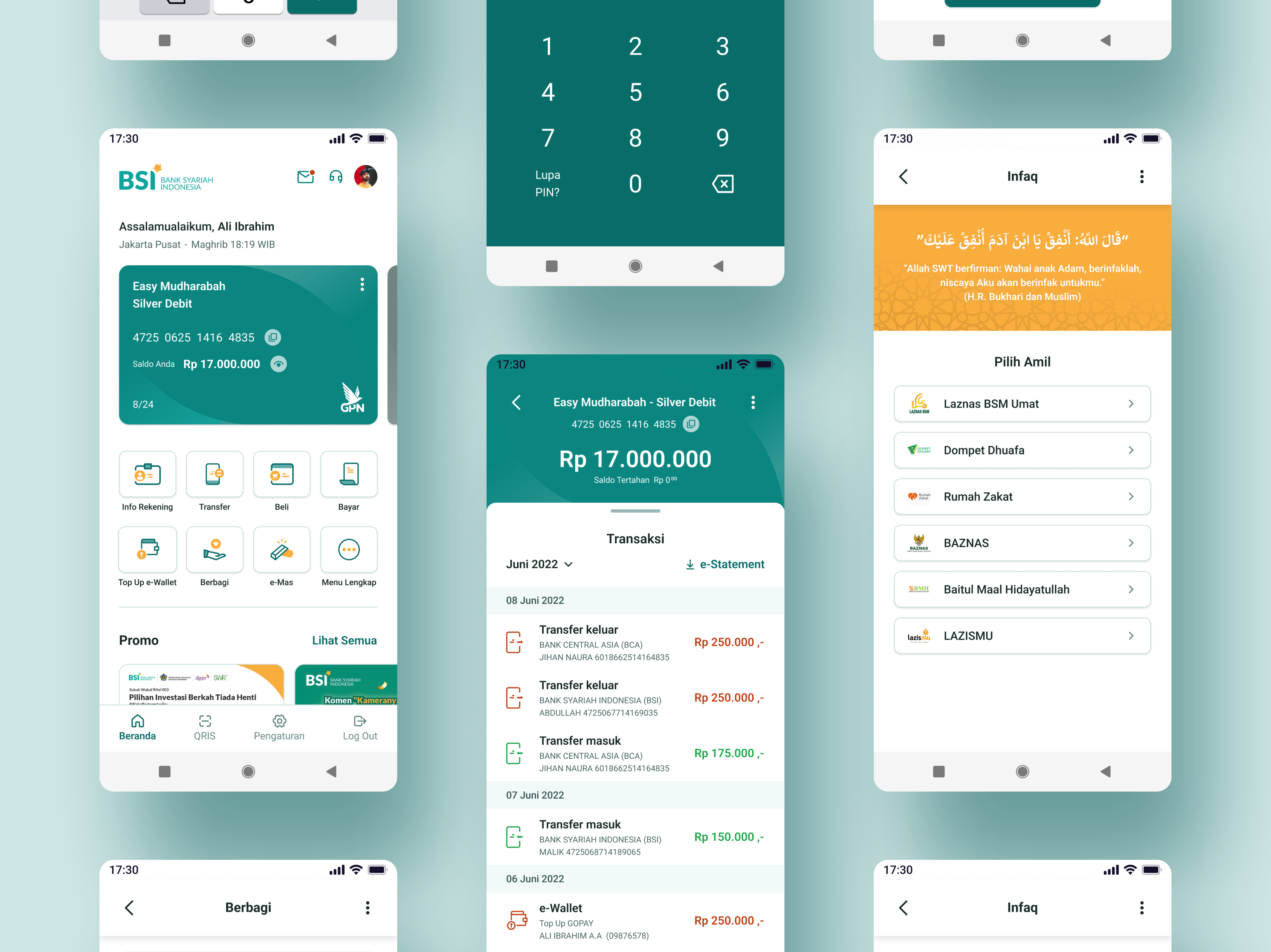 BSI Mobile Banking App Redesign By Faiz Harahap On Dribbble