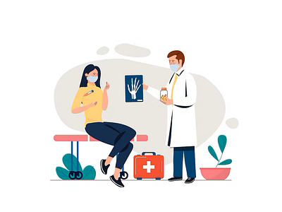 Health 2d explainer flat healthcare healthtech healthylifestyle healthyliving illustration man medicalscience medicine nutrition patientcare publichealth social wellness woman