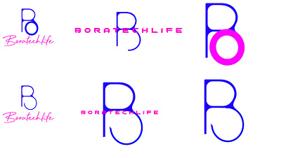 BORATECHLIFE THIN MINIMALISTIC LOGO- DAY4 design graphic design logo ui ux