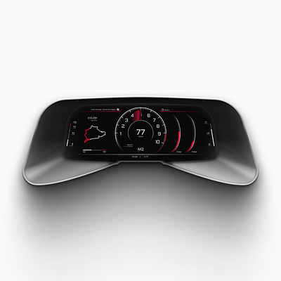 Car HMI - Audi R8 audi automotive car concept drive hmi illustration sketch ui