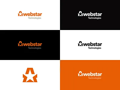 Awebstar Technologies Logo Concept branding concept design illustration interface logo mockup redesign ui website