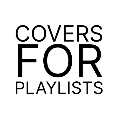 Covers for Playlists design icon illustration minimal music