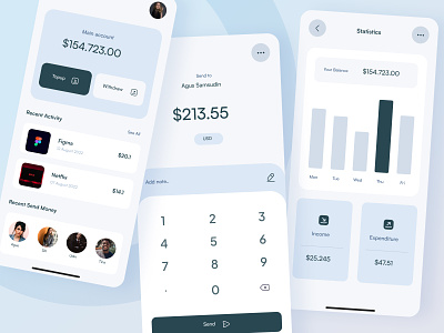 Finance Mobile App Design app ui ux best finance app finance finance app mobile app design money calculator money management personal finance app ui