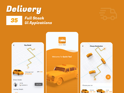 Taxi Booking Mobile App baaner booking app branding design graphic design minimal taxi cab booking apps uiux vector