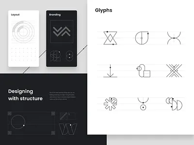 Design Structure app dark design icons illustration logo structural ui ux web