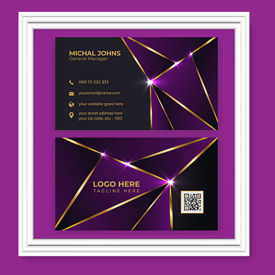 Luxury business card for your business identity. branding corporate card graphic design identity card luxury business card luxury card ui visiting card visiting card template