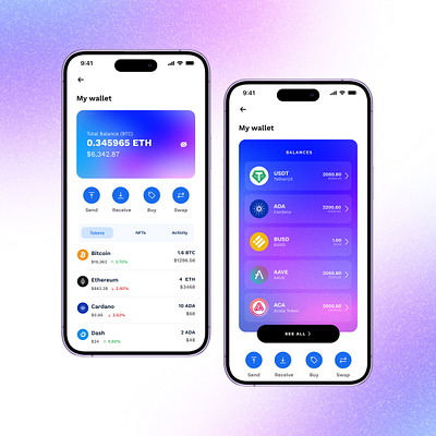 Crypto wallet app