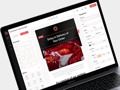 Inboxer - Email Builder Dashboard design drag and drop email email builder email template email template builder management product product design template ui uidesign uiux web web builder web design website
