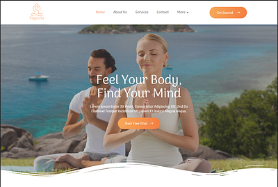 Yogavia - Yoga & Meditation Elementor Template Kit branding design design idea elementor evonicsoft exercise graphic design health meditation mindfulness nature training ui ux website website design workout yoga yoga studio yogavia