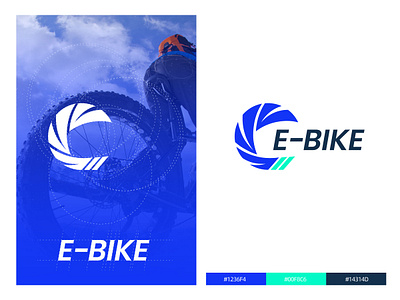 E-BIKE LOGO design graphic design logo