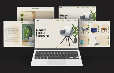 Furniture.in branding graphic design ui