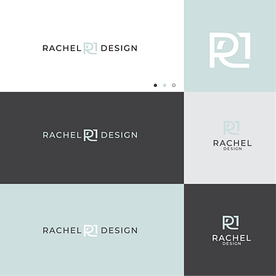 Rachel Design Logo Concept branding clean design graphic design interior design logo minimalist vector