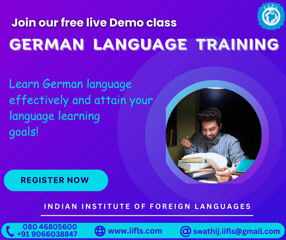 German Classes In Bangalore By Iifls Language Learning On Dribbble