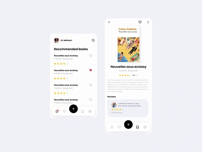 Book Society app book branding dailyui dailyuichallenge design figma flat lewagon mobile society ui wagon