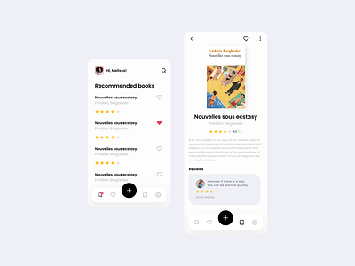 Book Society app book branding dailyui dailyuichallenge design figma flat lewagon mobile society ui wagon