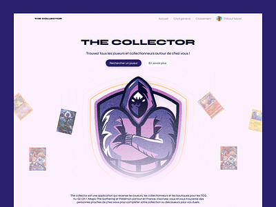 The Collector branding dailyui dailyuichallenge design desktop figma flat game illustration lewagon pokemon ui wagon