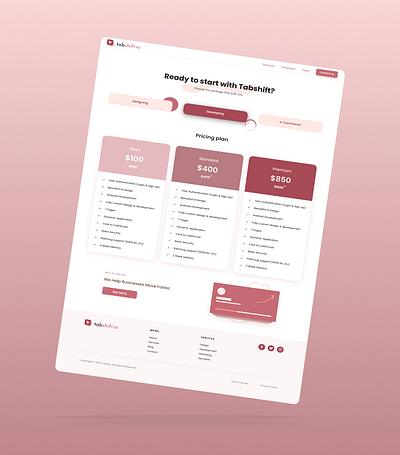 Pricing Page : Pricing and Plans Overview branding design pricing pricing page ui ui designer ui ux designer web design web development