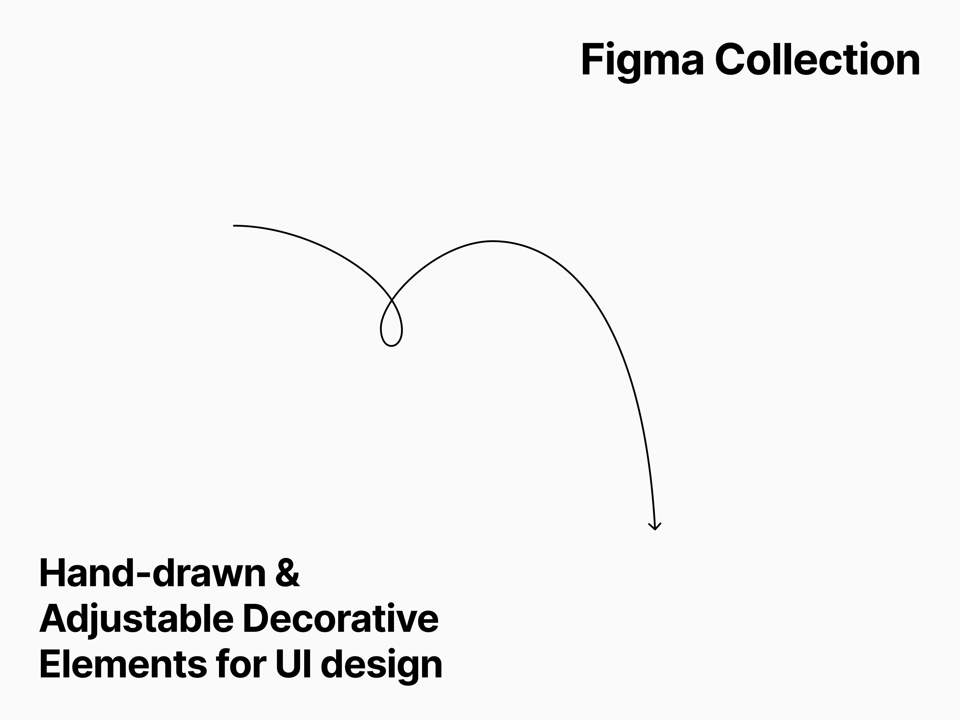 Example of Abstract Shape, Decoration or Scribble for a Website or UI #003