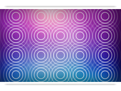 Gradient Background in Soft White Circles shape