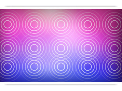 Gradient Background in Soft White Circles shape