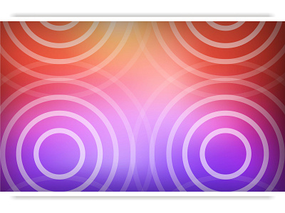 Gradient Background in Soft White Circles shape