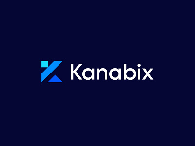 Kanabix - letter K financial logo design a b c d e f g h i j k l m n best logo branding check mark concept digital logo ecommerce finance financial fintech letter d logo letter mark logo logo design logo designer modern logo o p q r s t u v w x y z popular logo tech typography