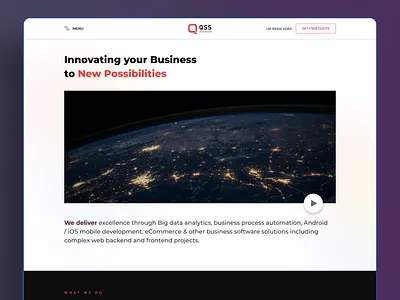 Web Design for Tech Company animation app branding creative design figma graphic design illustration logo typography ui ux vector video website xd