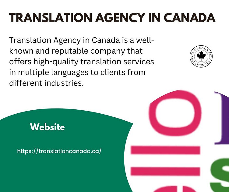 Translation Agency in Canada by QLPD Translation Services on Dribbble