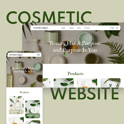 Beauty Product Site Design beauty product beauty product site cosmetic cosmetic site designer freelancer mobile app development ui ui ux designer web design