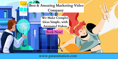 Best & Amazing Marketing Video Company | Pat Animation amazing marketing video company