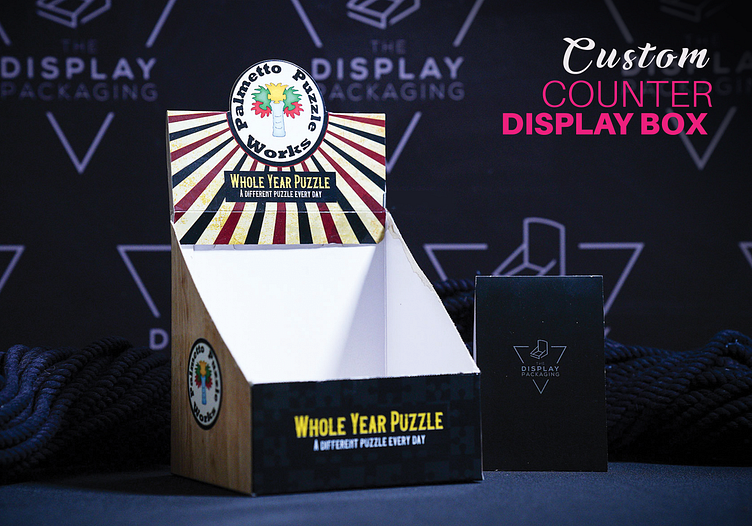 Custom Printed Counter Display Boxes by The Display Packaging on Dribbble