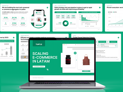 Ecommerce slides business e com ecommerce investment investor keynote pitch deck powerpoint presentation startup