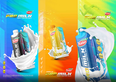 product design milk packaging 3d branding graphic design