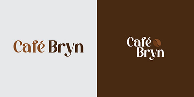 Café Bryn Logo branding graphic design illustration logo typography ui ux vector