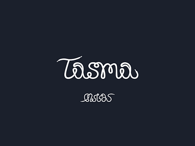 Logotype for a Shoelace Brand (Tasma) georgian handwritten lettering logo logodesigner logotype shoelace typography