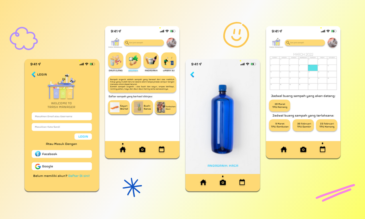 Example of Mobile App Sophisticated Design