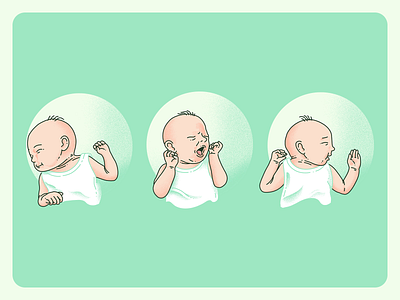 The Lactation Network - Brand Illustrations breastfeeding character children handwritten healthy illustration playful support