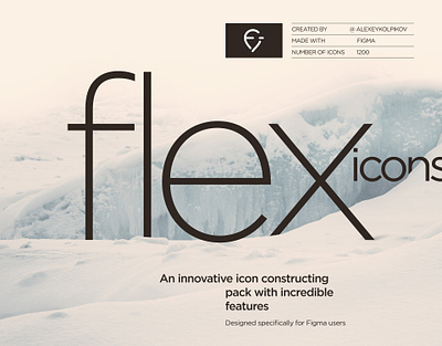 Flexicons Kit for Figma android construct draw figma flexible icon ios ios16 iphone ui ux vector