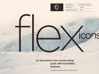 Flexicons Kit for Figma android construct draw figma flexible icon ios ios16 iphone ui ux vector